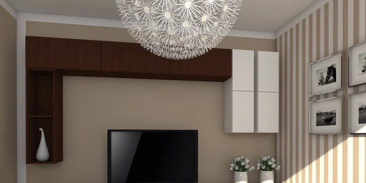 3D návrh interiéru od profesionálního designéra