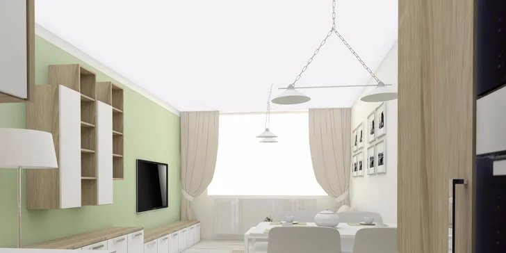 3D návrh interiéru od profesionálního designéra