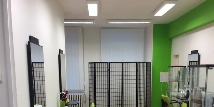 Mytí, střih a foukaná v centru Prahy