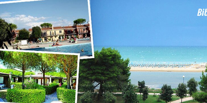 Desetidenní pobytový zájezd do Bibione v hlavní letní sezóně. Ubytování + cesta za bezkonkurenční cenu. Užijte si prázdniny u italského moře.