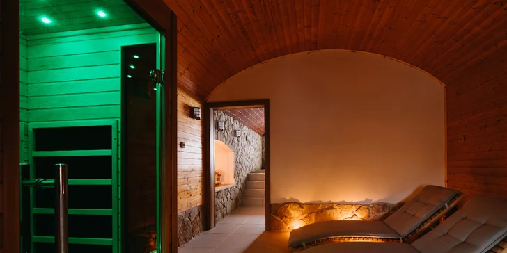 V hotelu máte možnost dokoupení vstupu do wellness.