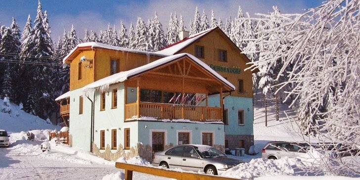 Pohodový zimní pobyt v Krušných horách v Hotelu Ochsendorf***