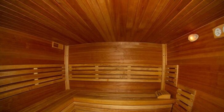 Privátní sauna na 90 minut až pro 8 osob