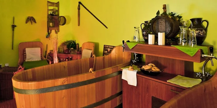 Pivní wellness hýčkání pro dva v Poděbradech