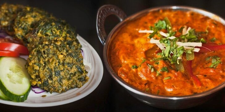 50% sleva na cokoli z jídelního lístku v indických restauracích Masala