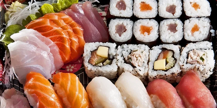 Výtečné sushi sety s sebou ze Sushi Take Away (22-38 ks i polévky)