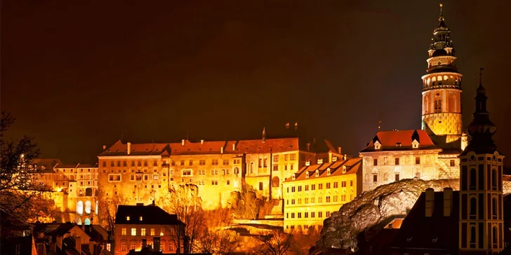Pobyt v centru Českého Krumlova až pro 5 osob: snídaně i vstupy do muzea a bludiště