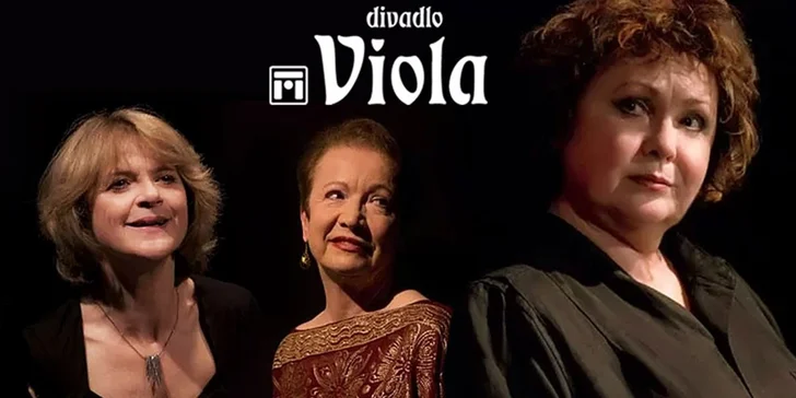 Vánoční předplatné do divadla Viola – 4 vstupenky na vybraná představení