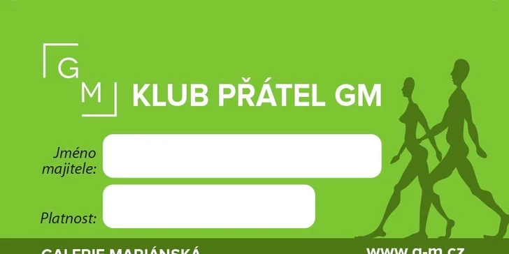 Celoroční i jednorázové vstupné do Galerie Mariánská