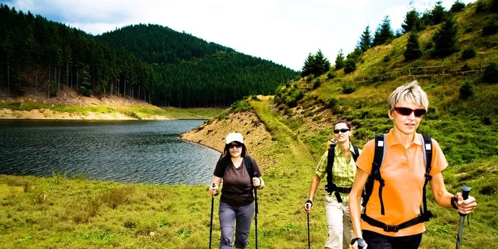 Kurz Nordic walking v Krčském lese v Praze
