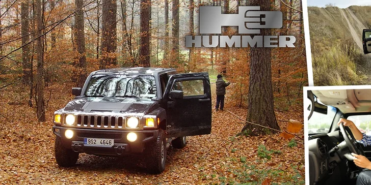 Zážitek s vozem Hummer H3 v terénu i po silnici