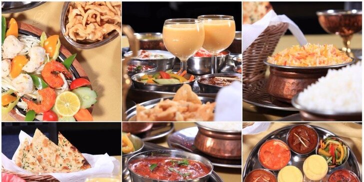 Pochoutky z indických restaurací Masala za polovinu