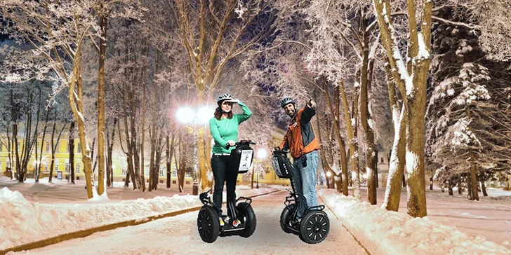 Trójou na Segwayi: projíždějte se 30 či 60 minut
