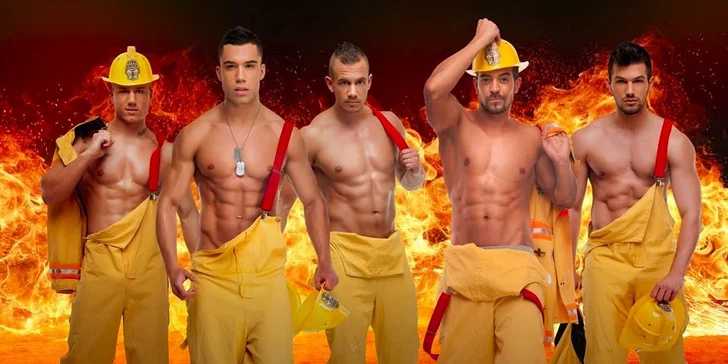 Elitní evropská pánská striptýzová formace Hot Men Dance poprvé v Praze