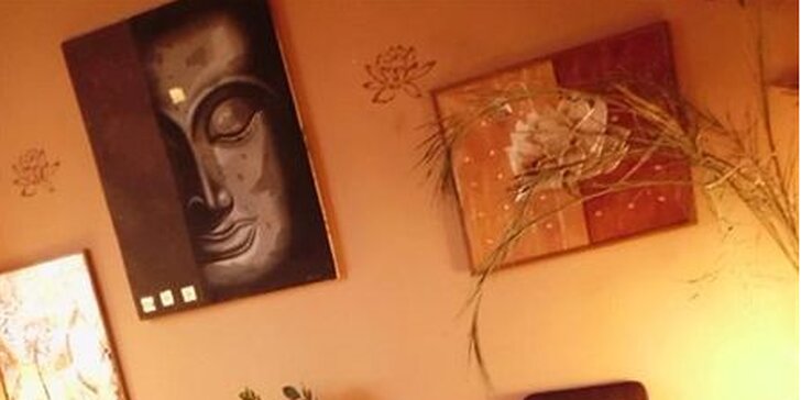 Božská thajská masáž pro páry v salonech Lotus