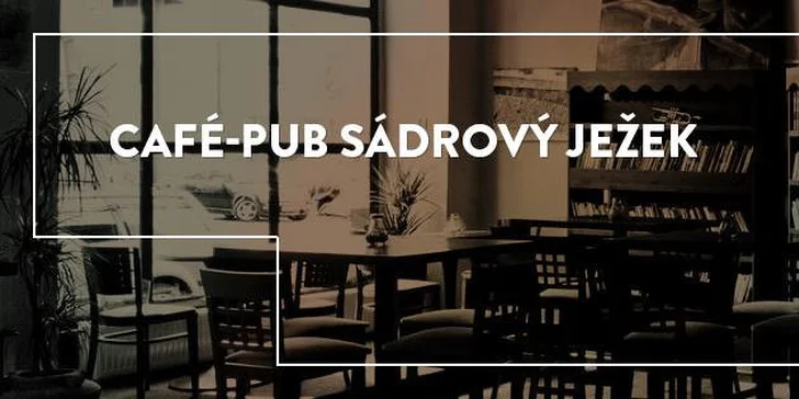 1 nebo 2 lahodné kávy v Café-Pub Sádrový ježek