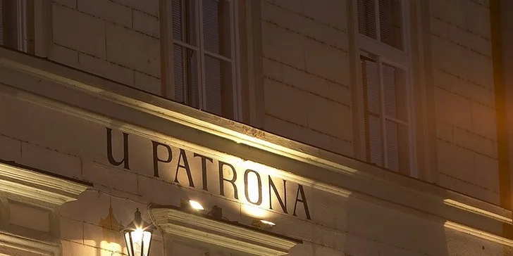 40% sleva na jídlo a pití v malostranské restauraci U Patrona