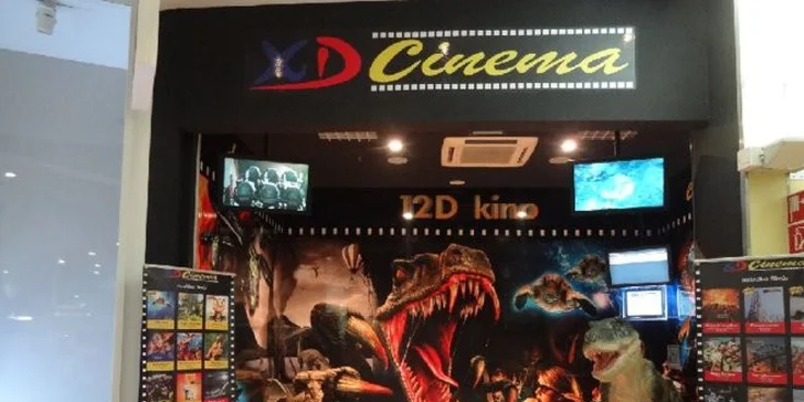 10 nebo 15 vstupů do unikátního 12D kina na filmy dle výběru