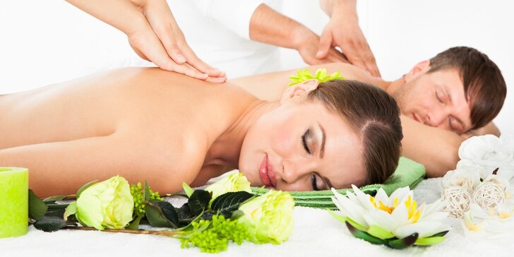 Olejová thajská masáž pro páry na 60 i 90 minut