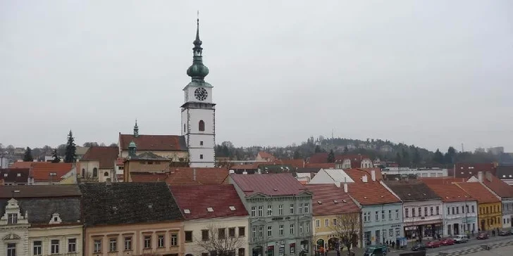 3denní romantický pobyt v Třebíči s polopenzí a wellness