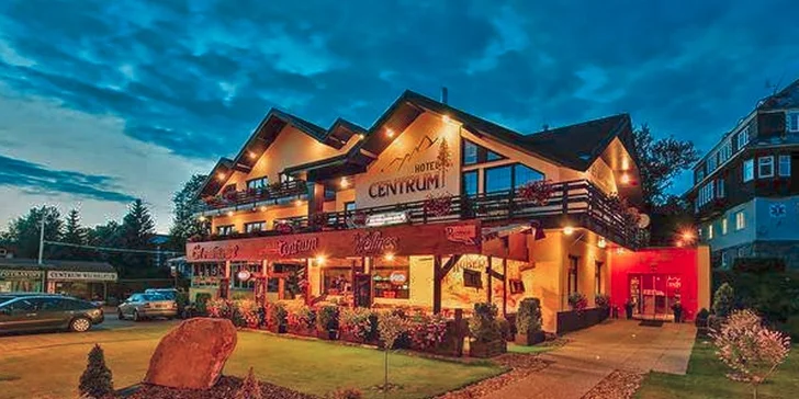 Jarní wellness pobyt v Harrachově v hotelu Centrum****