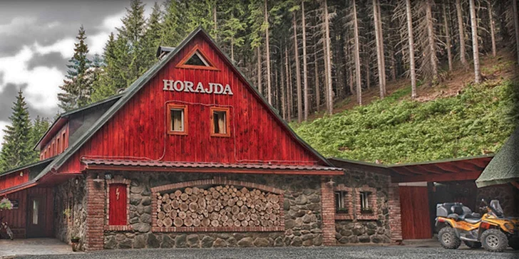 Pohoda na horské chatě Horajda v Krkonoších