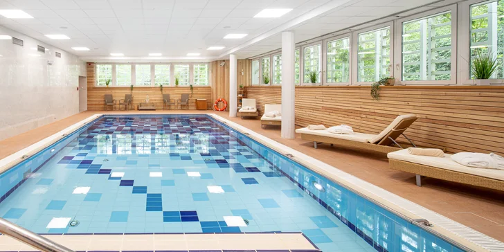 Do hotelového wellness máte volný vstup. 