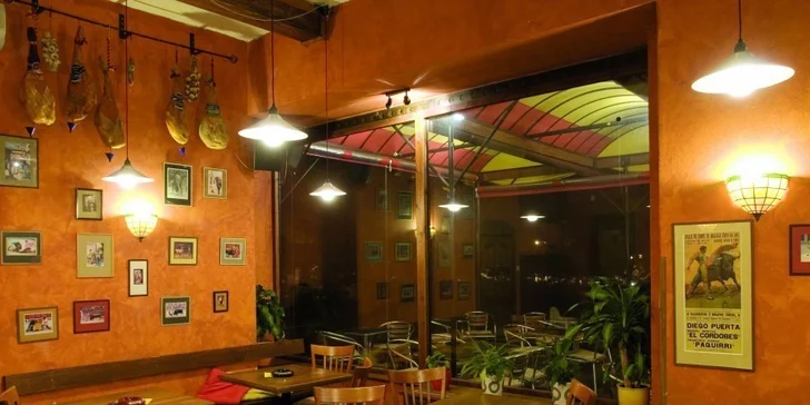 Vynikající 4chodové menu plné španělských chutí pro dvě osoby