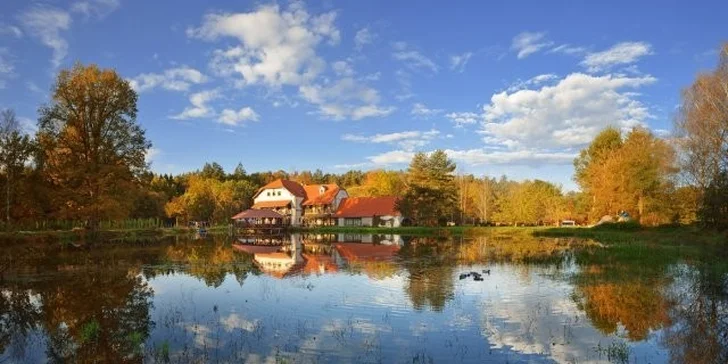 3denní turistika a relax v Novohradských horách s polopenzí pro dva