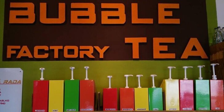 Ať má den šťávu: Bubble Tea o objemu 0,45 l s kuličkami a želé dle výběru