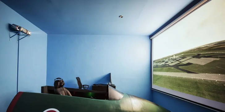 Letecký simulátor Cessna a Zero- létání ve dvou