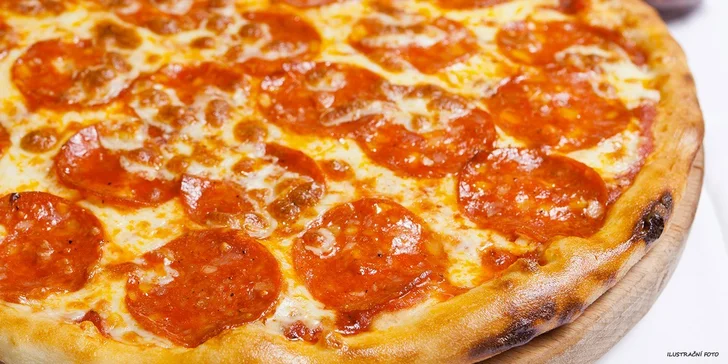 2 libovolné křupavé pizzy z kuchyně Pizzerie Patricie