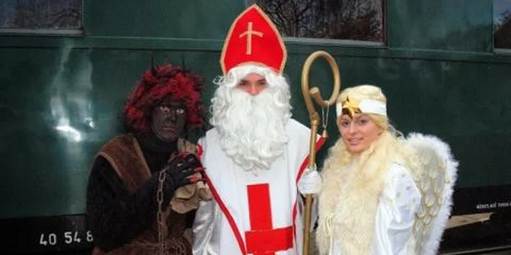 Mikuláš s čertem a andělem až k vám do domu v Novém Jičíně a okolí