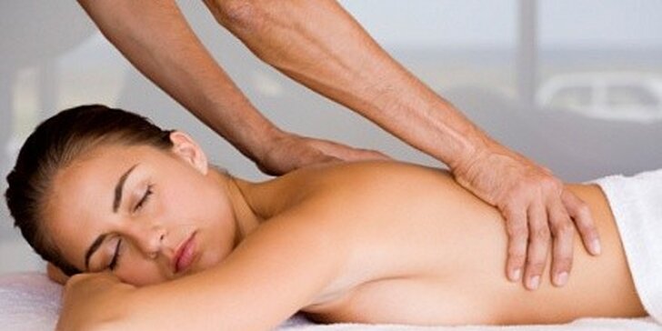 Hodinová regenerační, relaxační nebo sportovní masáž