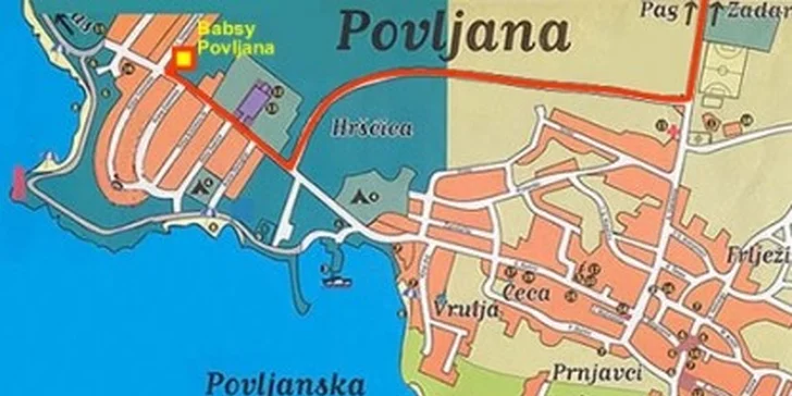 Dovolená v letovisku Povljana pro 1 osobu