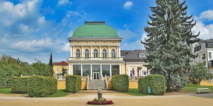 3 - 6 dní relaxace v centru Františkových Lázní