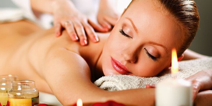Relaxační aromatická olejová masáž