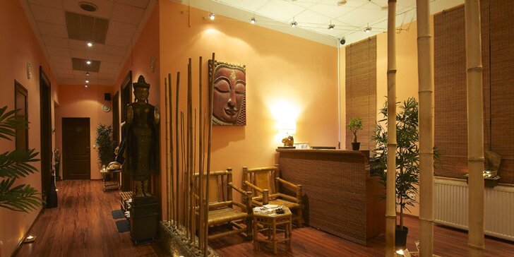 Relaxační thajská masáž v salonu Elite - výběr ze 3 druhů masáží