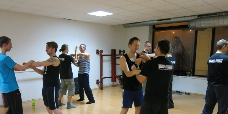 Lekce čínského bojového umění Wing Chun kung fu
