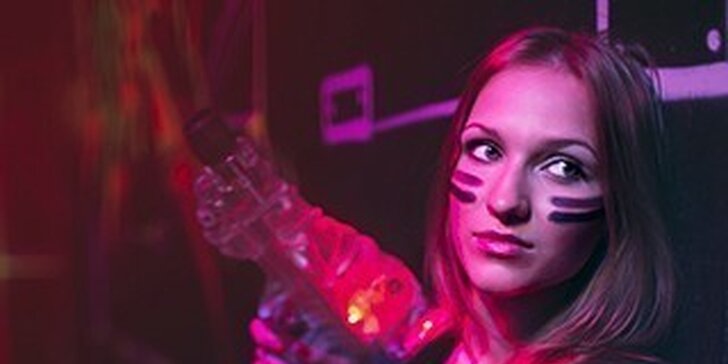 Akční laser game v centru Prahy až pro 16 hráčů