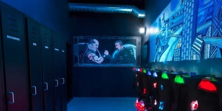 Akční laser game v centru Prahy až pro 16 hráčů