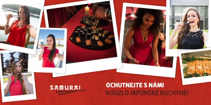 Sushi sety připravené japonským šéfkuchařem