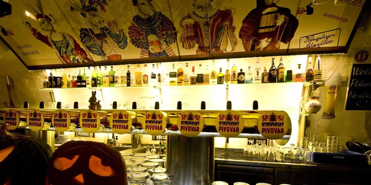 Jedinečná piva z Kynšperského pivovaru a bramboráčky v restauraci U zajíce