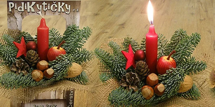 Vánoční svícen