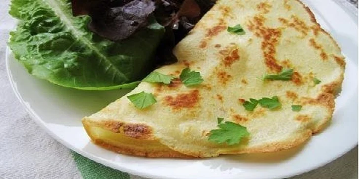 Výtečné francouzské palačinky Crêpes a Galettes v Café Creperie
