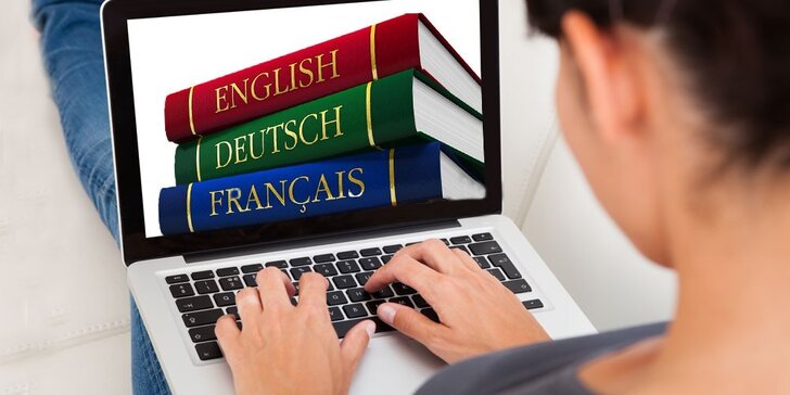 Online kurzy angličtiny, němčiny nebo francouzštiny