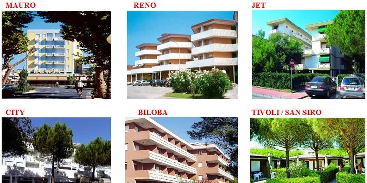 Itálie na 8 dní, apartmány pro 2 až 6 osob