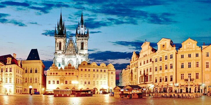 2 - 4denní romantika v centru Prahy i s divadelním zážitkem