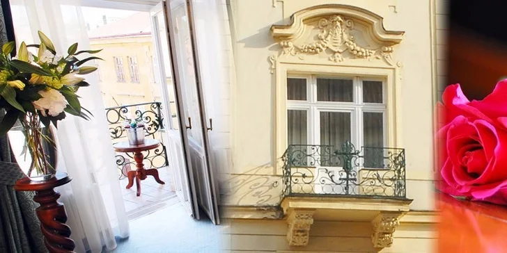 Odpočinkový zimní pobyt a snídaně v secesním hotelu v centru Prahy