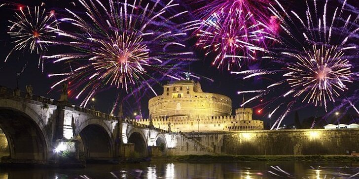 Silvestrovské oslavy v romantickém Římě